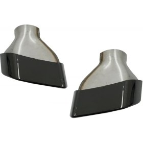 Resim Bmw g30 egzoz ucu seti siyah m-tech 