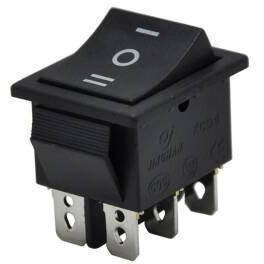Resim KCD4 ON-OFF-ON Three Position Non-Illuminated Switch 