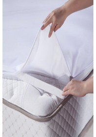 Resim Bebesi Su Sıvı Geçirmez 70x120 Cm Pamuk Alez Beyaz 