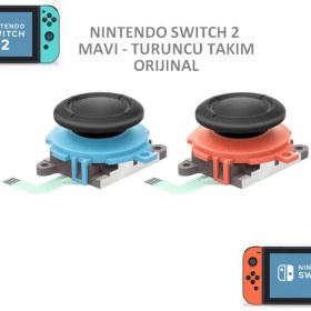 Resim Şiar Nintendo Switch 2 Ns2 Joystick (Joycon) Analog Stick V2 Sağ Sol 