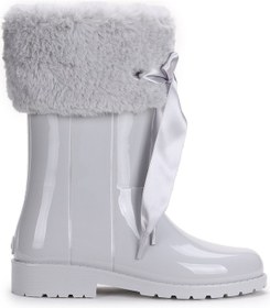 Resim Igor Campera Charol Soft Kız Çocuk Su Geçirmez Yağmur Kar Çizmesi W10239 Gri 