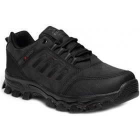 Resim Xstep X5-26 Trekking Outdoor Kar Kış Erkek Ayakkabı 45-47 Siyah 