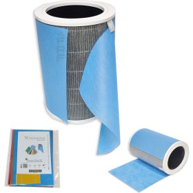 Resim Faf 10 Adet Xiaomi Air Purifier 2h Uyumlu Karışık Renkli Toz Tutucu Ön Filtre 