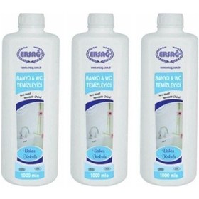 Resim Ersağ Bahar Kokulu Banyo Wc Temizleyici 3 Adet X 1000 Ml 