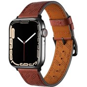 Resim Watch 44mm Krd-76 Pu Deri Kordon Strap Kayış-gri 