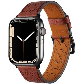 Resim Watch 44mm Krd-76 Pu Deri Kordon Strap Kayış-gri 