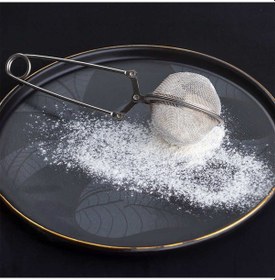 Resim Porsima Paslanmaz Çelik Bitki Çayı Demleme Süzgeci 