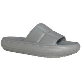 Resim Cx 0101.01 Hm Unisex Plaj Havuz Bahçe Yazlık Günlük Terlik-Gri Melanj 