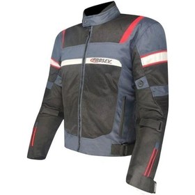 Resim Ebakbak Motosiklet Montu 4 Mevsim Maxdura Kumaş File Çok Foksiyonlu Cepler Motor Mont Rature Blue 