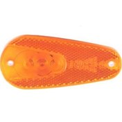 Resim Farplas 24v Yan Sinyal Lambası 3 Ledli kablolu Turuncu Ym N11.8374 