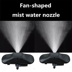 Resim VOLKSWAGEN Passat, AUDI A4, Golf 6, Skoda Octavia, Seat Leon, SEAT Ateca, SEAT Arona ve SEAT Tarraco için Evrensel Uyumlu - Dayanıklı Plastik Gövdeli Pirinç Kaplama Ayarlanabilir Fan Şeklinde Cam Silecek Başlığı ile Etkili Su Çıkarma 
