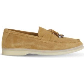 Resim Bueno Shoes Camel Süet Kadın Günlük Ayakkabı 05WS101 05WS101 