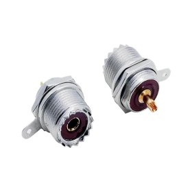 Resim Yuvarlak Ti̇p Uhf Konnektör Şase 