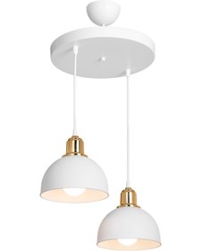 Resim Tuğbasan BELLA 2Lİ SARKIT BEYAZ YEMEK ODASI YATAK ODASI OTURMA ODASI SALON MUTFAK 