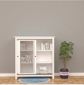Resim Ennes Çok Amaçlı Dolap Mdf Siyah 
