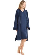 Resim Kadın Sabahlık 51607 - Lacivert 
