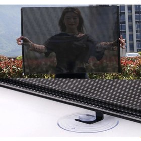 Resim Point Araç Ev Ofis Katlanabilir Araç Oto Ön Cam Güneşlik Branda 58x125cm Siyah 1 ADETLİ SET 