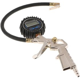 Resim Suntek Lastik Basıncı Şişirme Ölçer Memeleri Dijital Lastik 