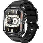 Resim Geeroyoo JZR-GY 1.91" Led Bluetooth Görüşme Kalp Ritmi Adımsayar Uyumlu Spor Siyah Akıllı Saat (İthalatçı Garantili) 