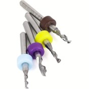 Resim Augusttools Tungsten Çelik Spiral Matkap Ucu Seti - Mikrominiyatür Sabit Sap, Alaşım 0.1-3.175mm Hassas Kesme Araçları 