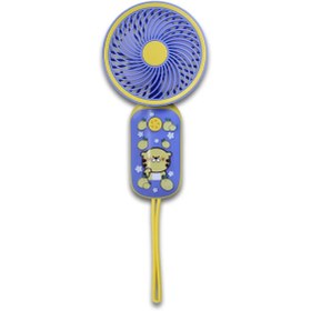 Resim Aırstorr Airstorr YS906 Mini Şarj Edilebilir Kişisel Fan Güçlü Hava Akışı Taşınabilinir Mini Vantilatör 