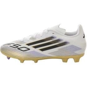 Resim Jh7745-c Adidas F50 League Fg-mg Çocuk Spor Ayakkabı Beyaz Jh7745-c Beyaz Gold 