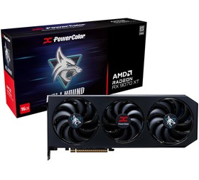 Resim Powercolor Hellhound Radeon RX9070XT 16G-L-OC GDDR6 256Bit Gaming (Oyuncu) Ekran Kartı 