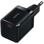 Resim Baseus Gan3 30w Pd3.0, Qc4+ Pps Ultra Hızlı Type-c Hızlı Şarj Adaptörü Siyah 
