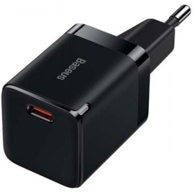 Resim Baseus Gan3 30w Pd3.0, Qc4+ Pps Ultra Hızlı Type-c Hızlı Şarj Adaptörü Siyah 