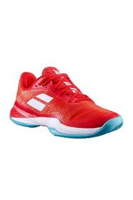Resim Babolat Jet Mach 3 Ac Women Kadın Kırmızı Tenis Ayakkabısı 
