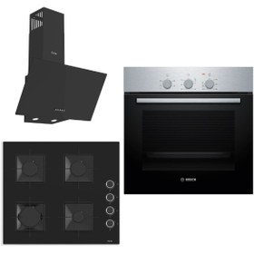 Resim Bosch & Ferre Apiralla 3 lü Ankastre Set ( HBF011BR0T - SS205 - D086 ) 