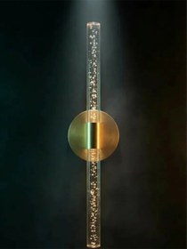 Resim Bhbackhome Bubbleflux Large Şık Tasarım Modern Ledli Aplik 51 Cm Gold Elektrikli Kumandalı Altın 