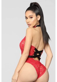 Resim Nightlight Boyun Ve Bel Kısmı Fiyonklu Babydoll 3209 Çok Renkli 