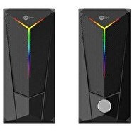 Resim Lenovo Lecoo DS104 1+1 USB RGB Siyah Hoparlör 