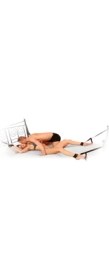 Resim Hintohu Bed Binding Restraint Kit Siyah Deri Yatak Bağlama Seti 