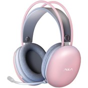 Resim Aula S505 Rgb Usb Gaming Mikrofonlu Oyuncu Kulaklığı Pembe 