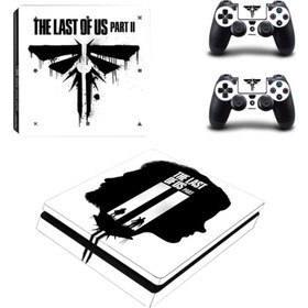 Resim The Last Of Us Playstation 4 Slim Kasa Sticker Kaplama 