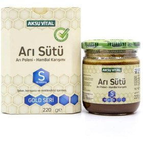 Resim Aksu Vital Arı Sütü Arı Poleni HamBal Karışımı 220g 