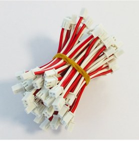 Resim Çift Taraflı. 7 Cm. Kablolu. 2'li Dişi Soket - 50 Adet 