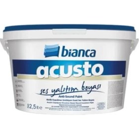 Resim Bianca Acusto Ses Yalıtım Boyası Beyaz 2,5 lt 