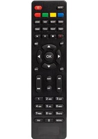 Resim Alfastar Storm İle Uyumlu Uydu Alıcı Kumandası 