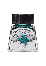 Resim Winsor&Newton Çizim Mürekkebi 14 Ml. Vridian 692 1005692 