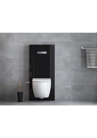 Resim VitrA Vitrus Cam Rezervuar 44626 L Siyah 770-5771-01 Siyah 