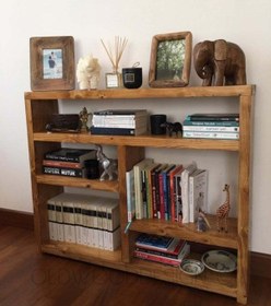 Resim Umutpark Umutpark Umuthomedesing Ahşap Kitaplık Organizatör. 