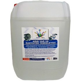 Resim Ağır Yağ Sökücü Radyatör Temizleme Sıvısı 1/5 Konsantre 22/24 Lt 