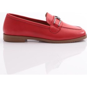 Resim Dgn 08 Kadin Demirli Küt Burun Babet 08-2109-R0766 Kırmızı 