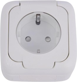 Resim STOREMAX trendflare Beyaz Şeffaf Kapaklı Topraklı Priz Çabuk Bağlantı modasplash 1175260 