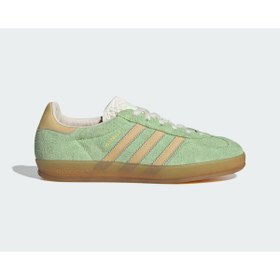 Resim adidas Originals Women's Gazelle Indoor Sneaker Semi Green Spark Kadın Günlük Spor Ayakkabı 