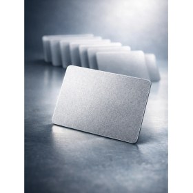 Resim Rfgate Nfc Dijital Kartvizit NTAG215 Silver - 10 Adet 