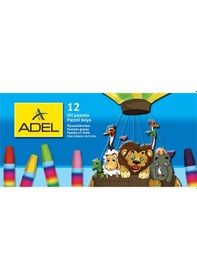 Resim Adel Pastel Boya 12'Li 